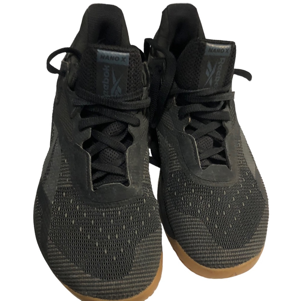 Reebok Nano X Black Men 7 Women 8.5